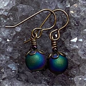 Druzy Quartz Earrings